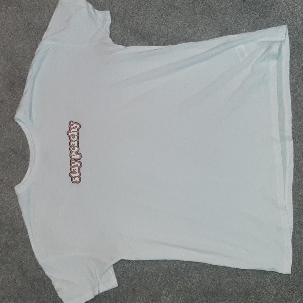 Bluenotes "stay peachy" t shirt